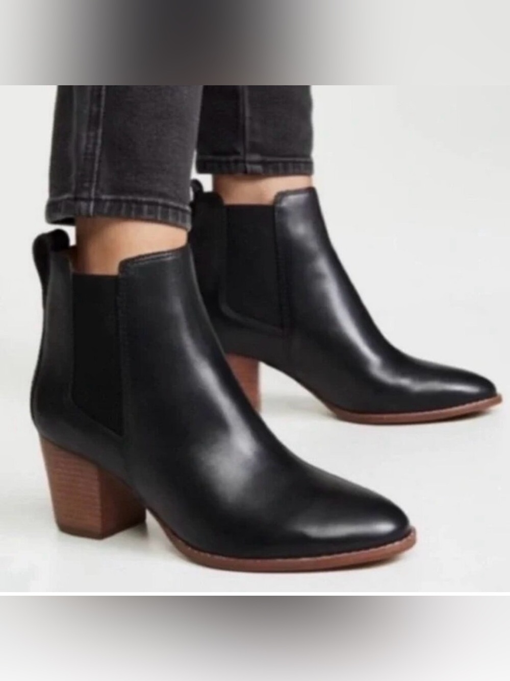Madewell The Regan leather ankle boots